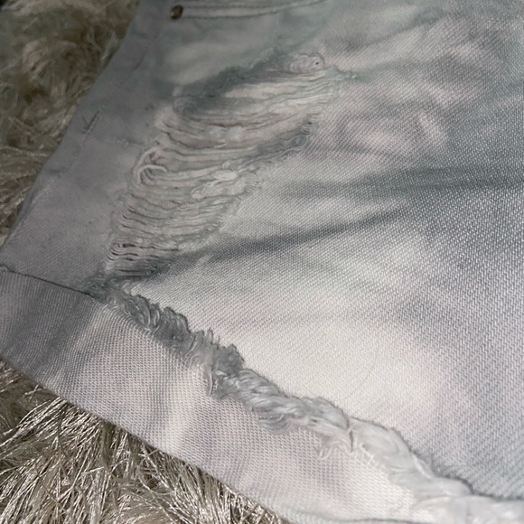 Forever 21 gray tye dye shorts - Picture 3 of 4